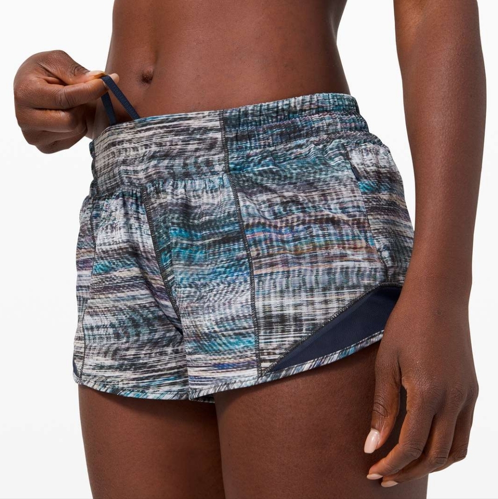 Lululemon Hotty Hot Shorts II Digital Oasis NWT